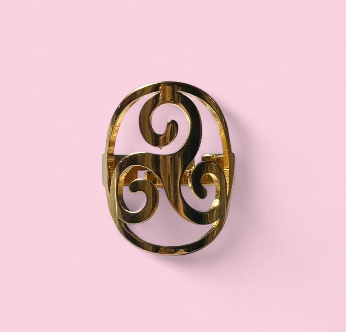 Fáinne triskellion óir